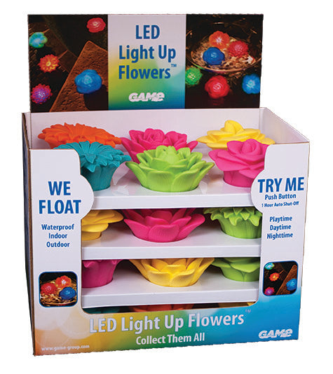 Luz Led estilo flor