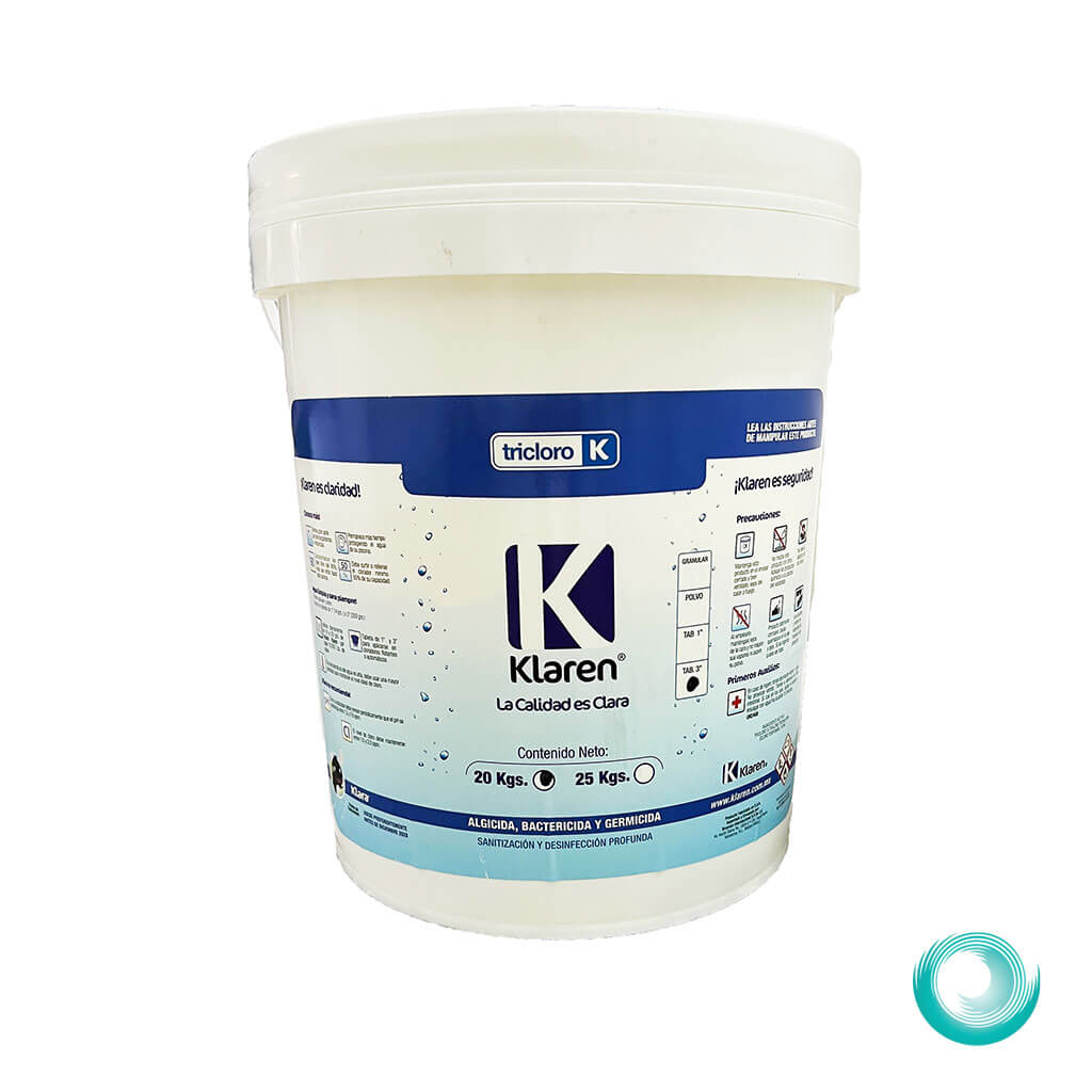 Klaren Tricloro Tableta 3"