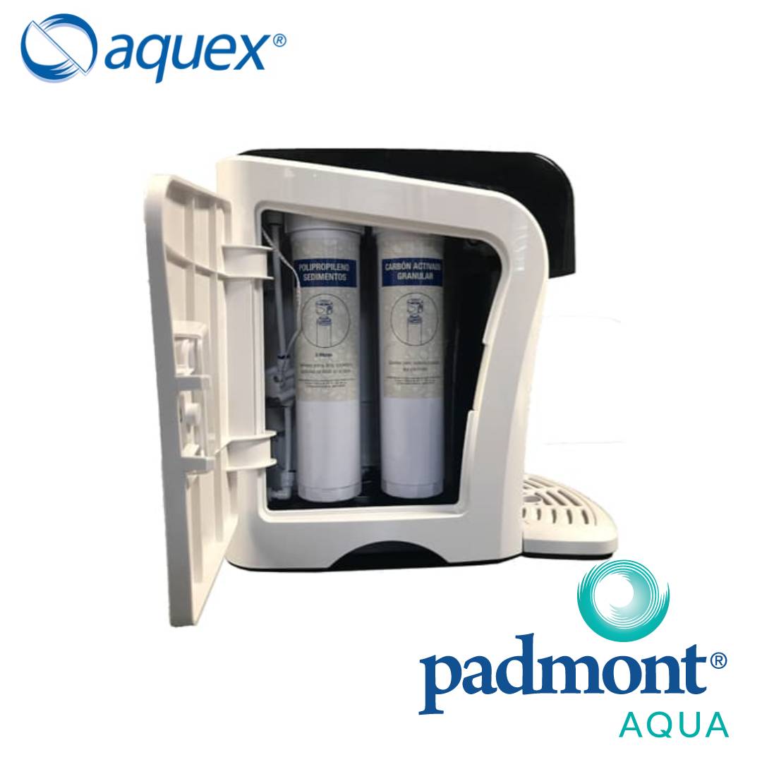 Sistema Alcalinizador y Purificador de agua Aquex