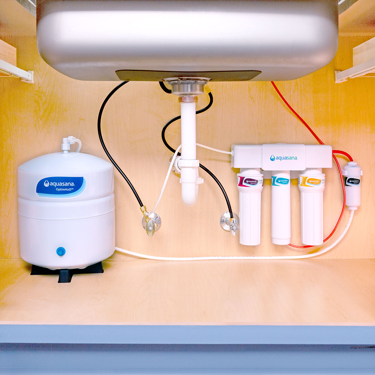 Sistema de Osmosis Inversa de 3 Etapas (36 GPD)