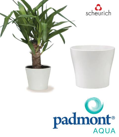 Maceta Cerámica Blanca 808/27 Panna - Scheurich