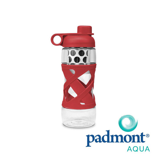 Botella para Agua Roja Aquasana con Filtro
