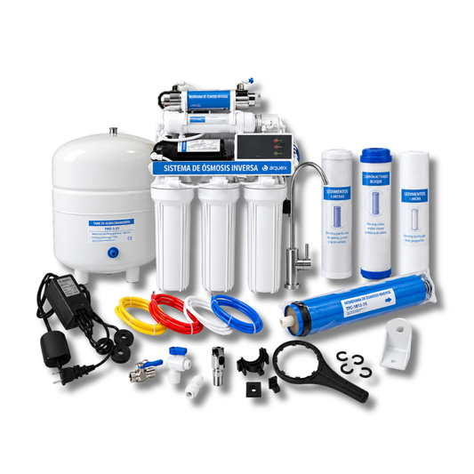 Sistema de Osmosis Inversa Aquex 100 GPD 6 Etapas