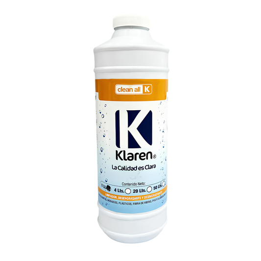 Clean All (Desincrustante y Desengrasante) – Klaren