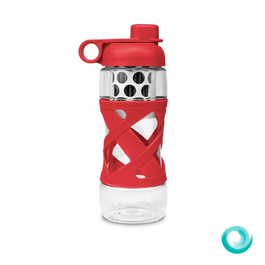 Botella Plástica con Filtro Libre de BPA